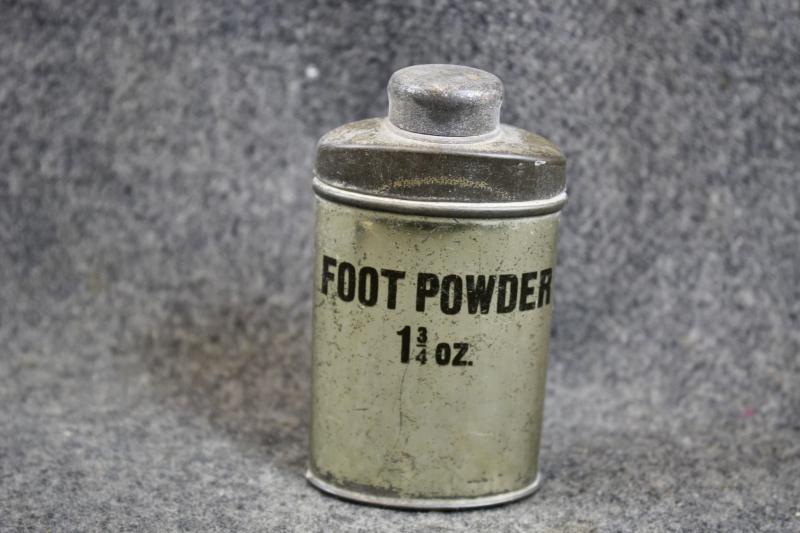 British Army Foot Powder Tin