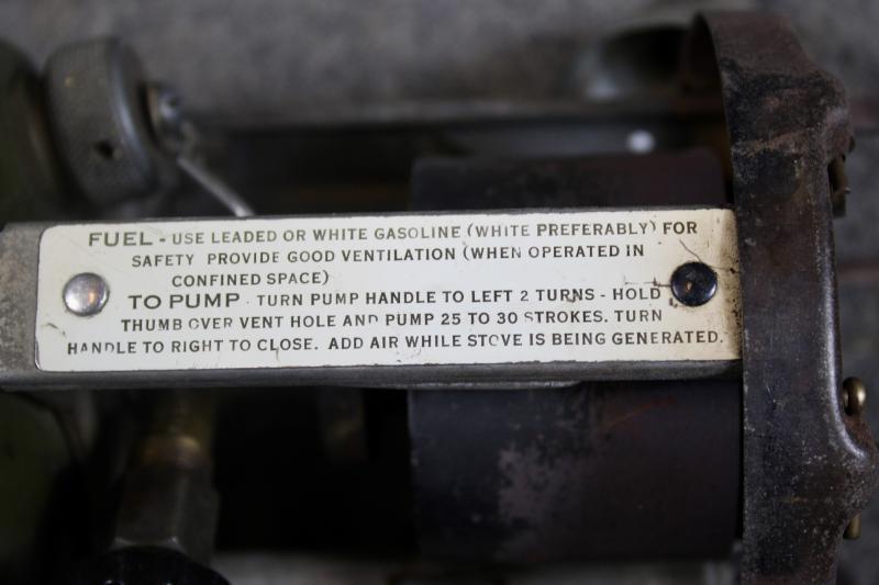 U.S. M1941 Gasoline Stove
