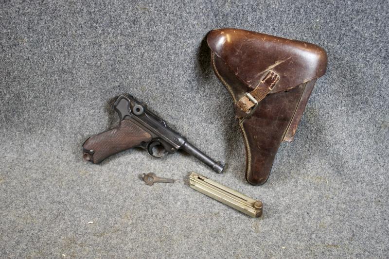 German P08 Luger & Holster        ( Pre-EU/UK Deactivation )