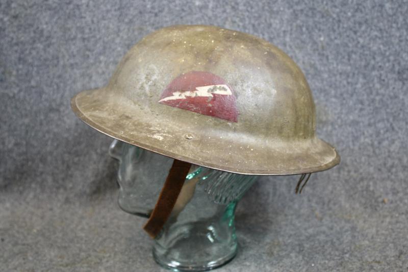 British Made MK1 Type B U.S. Brodie Helmet