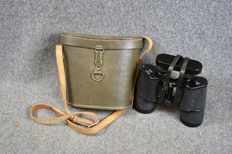 German 7x50 Binoculars & Presstoff Carrying Case
