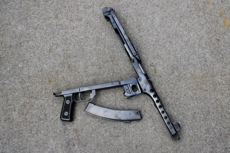 Polish Deactivated PPS43 Submachine Gun