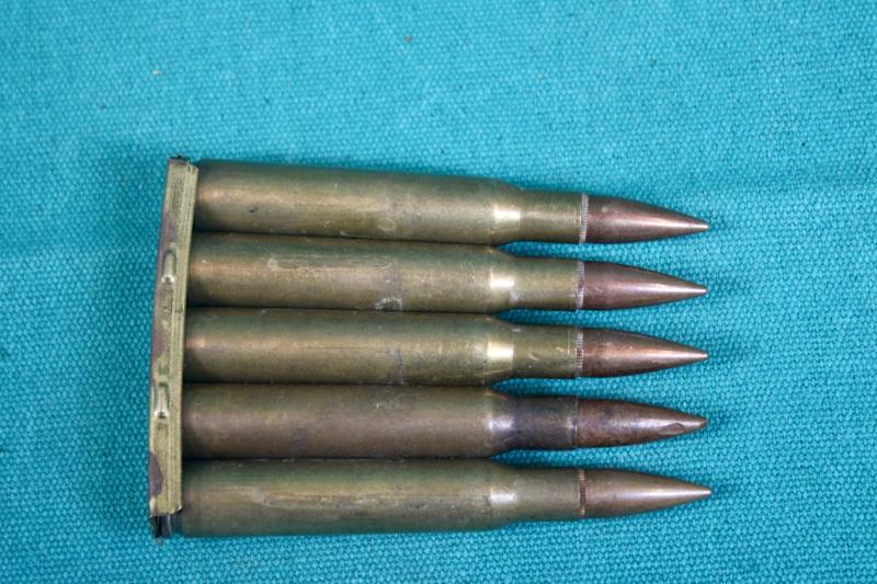 U.S. Inert Five Round 30.06 & Charger Clip