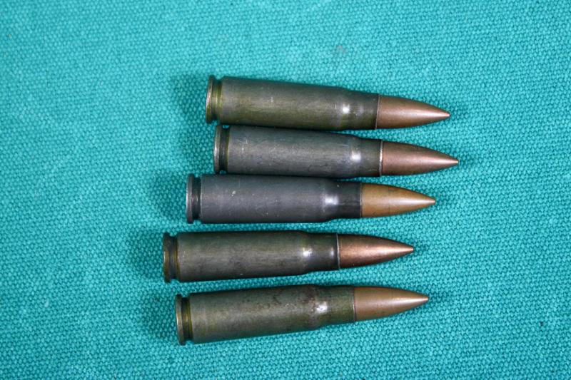 Russian/Soviet Inert Steel Cased 7.62mm AK Rounds