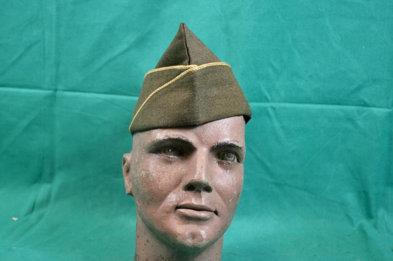 U.S. Army Garrison Cap.        ( Quartermaster Corps )