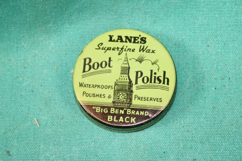Lanes Boot Polish Tin