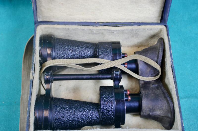 RAF MKIV Binoculars & Storage Case.