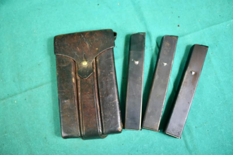 German/Austrian MP34 Magazines & Pouch