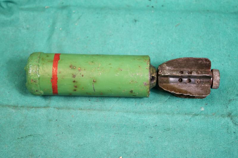 British WW2 Inert 2 Inch Smoke Mortar Round