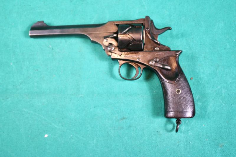 British Webley  Fosebery Automatic Revolver  ( Pre-EU/UK Deactivation )
