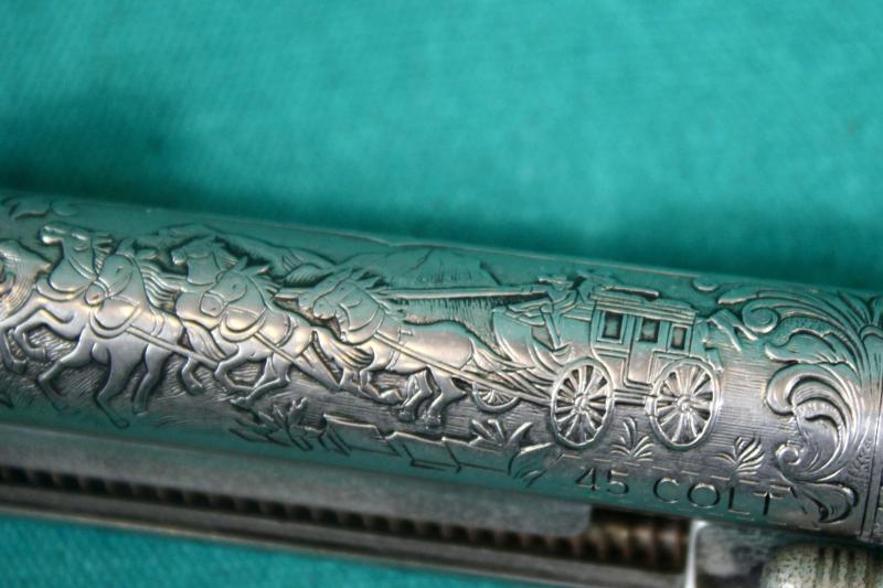 Replica of John Waynes Colt M1875 Peacemaker. ( Franklin Mint )