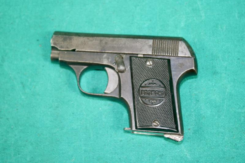 Spanish Broncho 6.35mm Pocket Pistol   ( Pre-EU/UK Deactivation )
