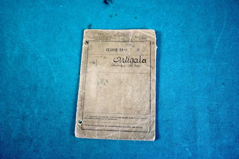 French WW1 Army Paybook