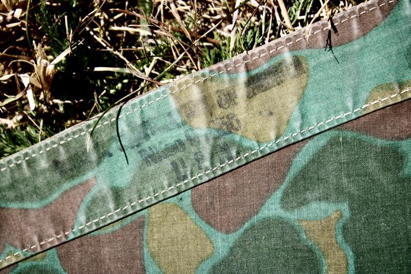 U.S. Marine Corps Camouflage Poncho