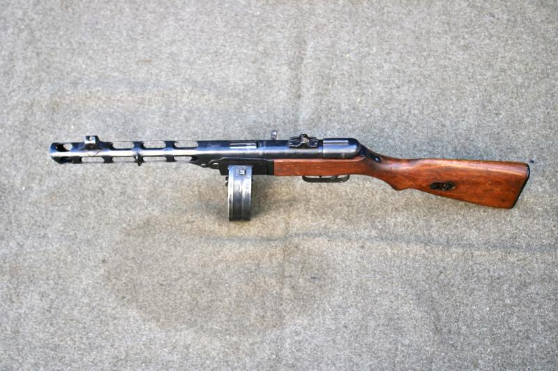 Russian/Soviet PPSH41 SMG.     ( EU/UK Deactivation )