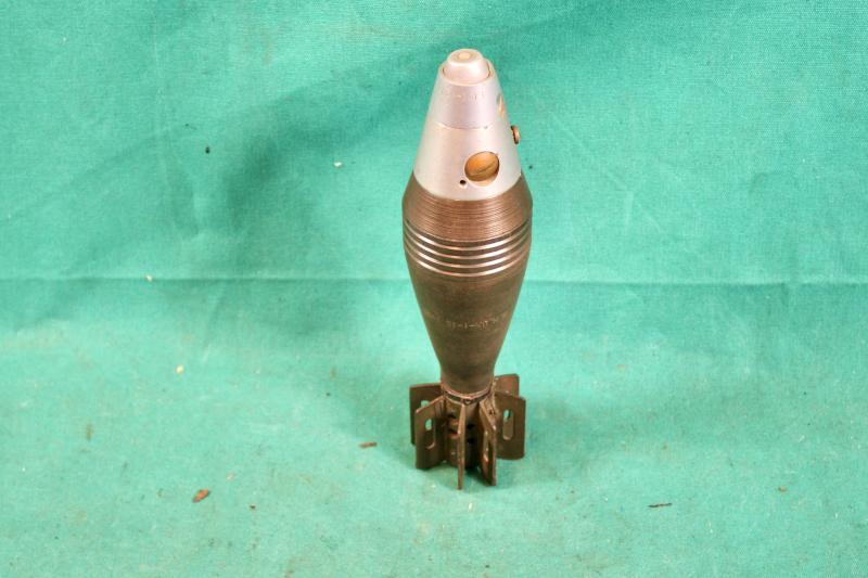 U.S. WW2 Inert 60mm Mortar Bomb