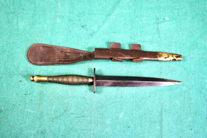 British Beaded & Ribbed Commando Dagger