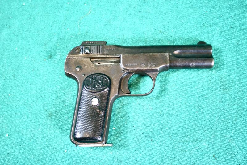 Deactivated Belgium Browning Model 1900 Pistol
