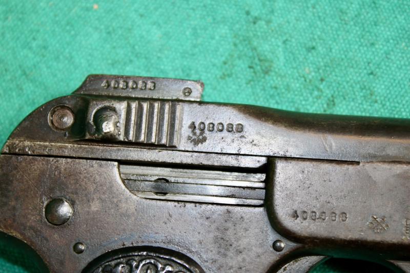 Deactivated Belgium Browning Model 1900 Pistol