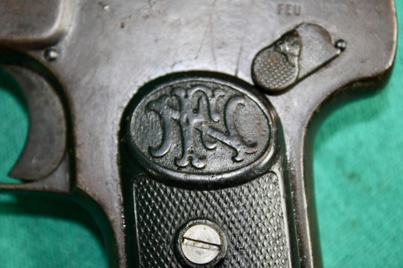 Deactivated Belgium Browning Model 1900 Pistol