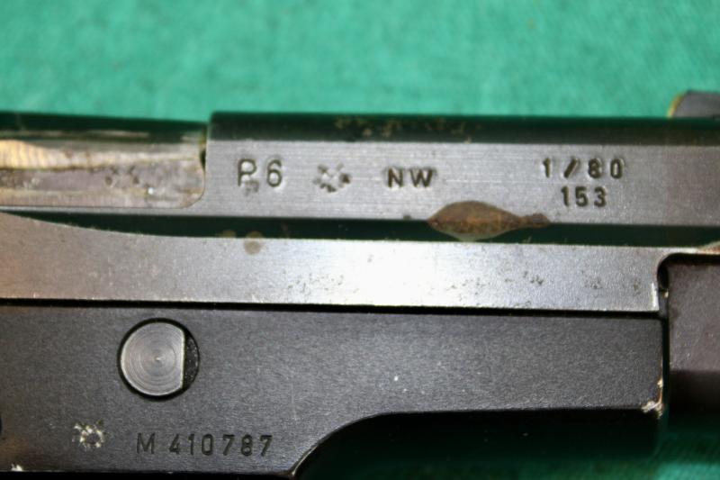 West German Sig-Sauer P6 ( Pre-EU/UK Deactivation )